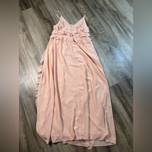 Commense Blush Ruffle Maxi Dress - Picture 4 of 4